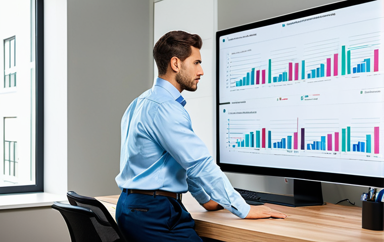 A young male professional, focused on a strategic planning display. Dressed in a smart, modest business casual shirt and trousers. Seated at a sleek, minimalist desk in a modern, brightly lit home office. On the large, interactive screen in front of him, abstract visual representations of optimized pathways and resource management flowcharts are displayed, symbolizing efficient strategy. Professional studio photography, sharp focus, clean composition, high detail, vibrant colors, safe for work, appropriate content, fully clothed, professional, perfect anatomy, correct proportions, natural pose, well-formed hands, proper finger count, natural body proportions, modest clothing, appropriate attire, family-friendly.
