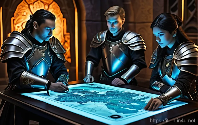 리니지 신규 혈맹 소개 - **Prompt 1: "The Guild's Hearth: A Family United"** A diverse group of fantasy adventurers, male... 리니지 신규 혈맹 소개 - **Prompt 1: "The Guild's Hearth: A Family United"** A diverse group of fantasy adventurers, male...