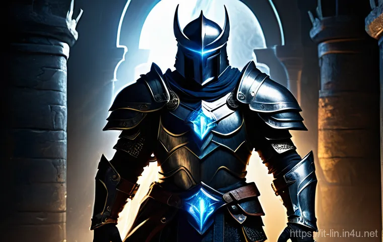 리니지 버프 아이템 추천 - **Prompt 1: The Buffed Warrior's Vigil** "A formidable male warrior stands ready for battle, cla...